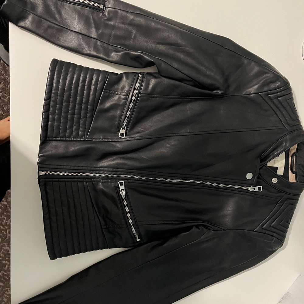 Leather Jacket- H&M